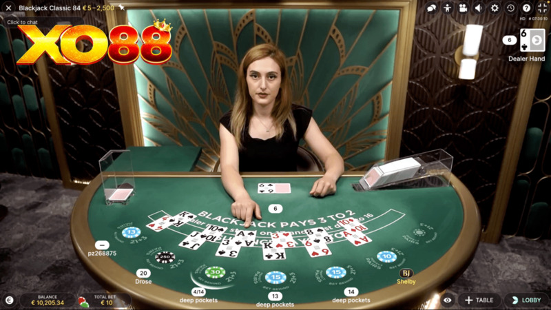 Blackjack là game được đánh giá rất cao vì độ cuốn hút không tưởng 