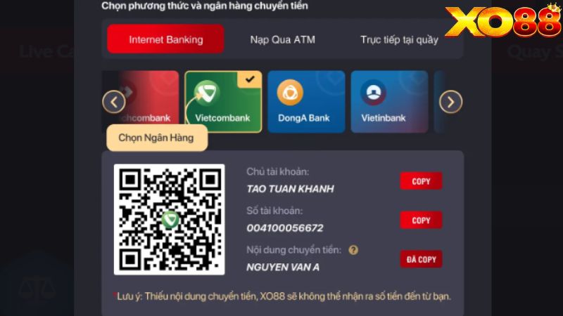 Hình thức banking truyền thống