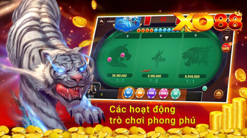 Game Long Hổ online có nhiều ưu điểm thu hút