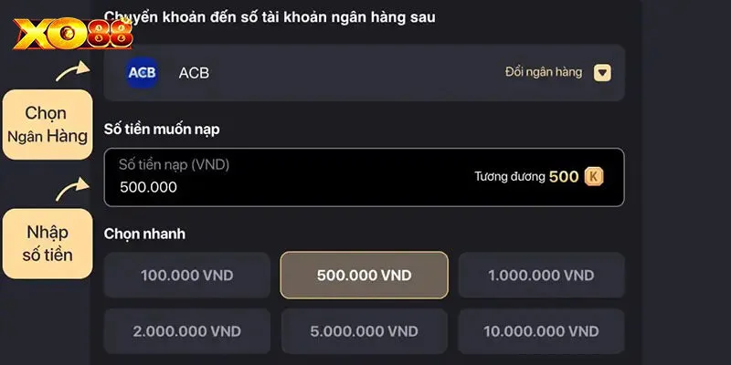 FAQ - Những câu hỏi liên quan đến nạp tiền XO88